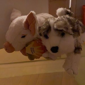 Folkmanis Puppets Pig and Wolf